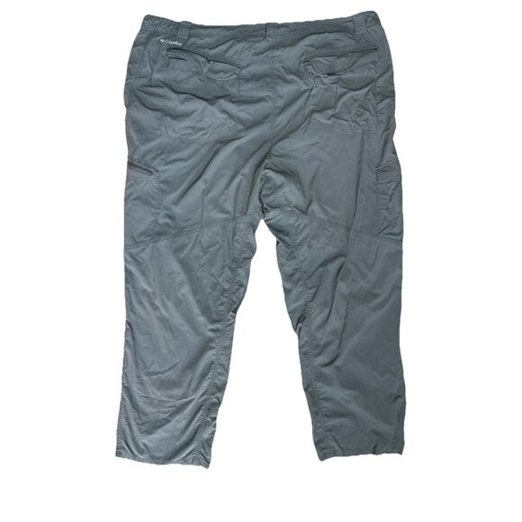 Columbia Hiking Pants Mens 46x32 Outdoor Lightweight Camping Gray - Picture 2 of 5
